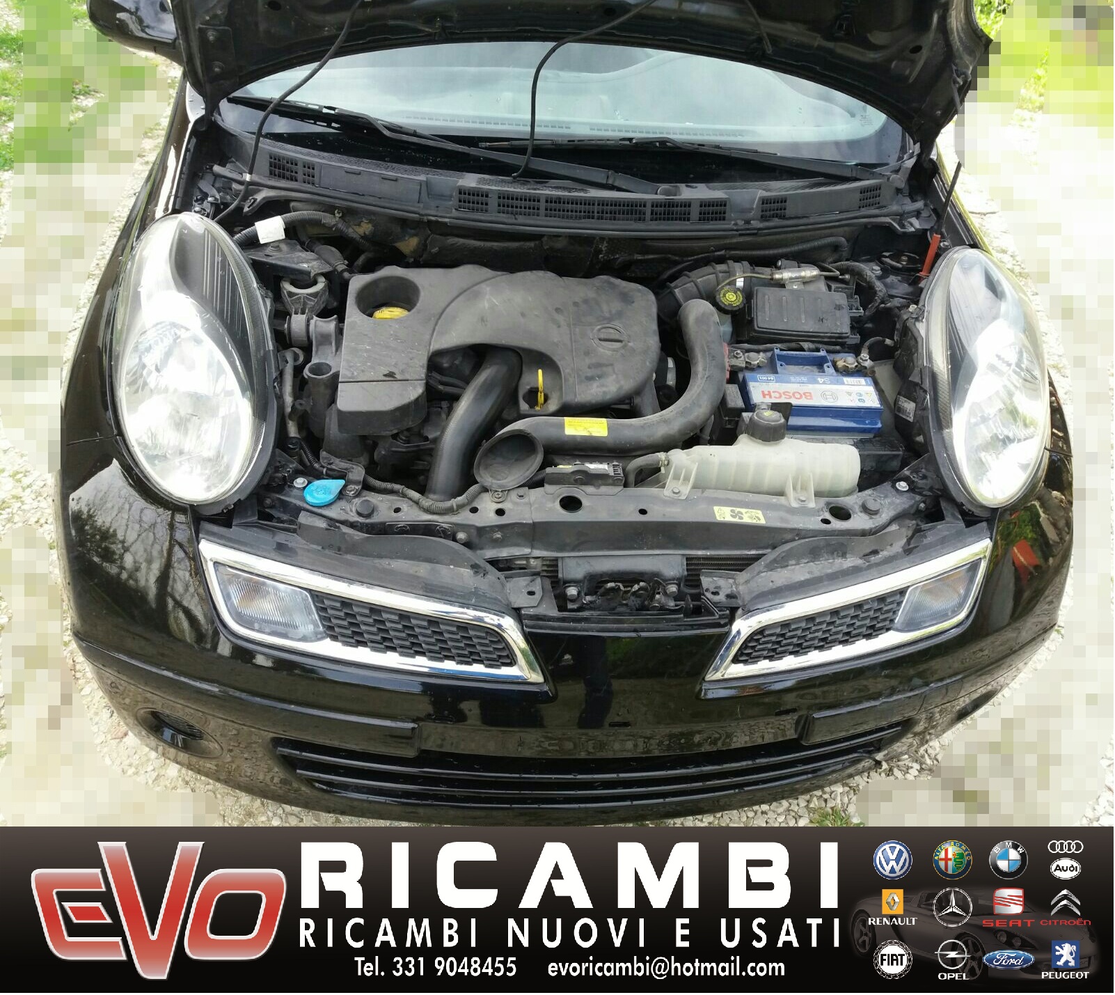 Tutti i ricambi per Nissan Micra K12 restyling 1.2 benzina 65cv – Evoricambi