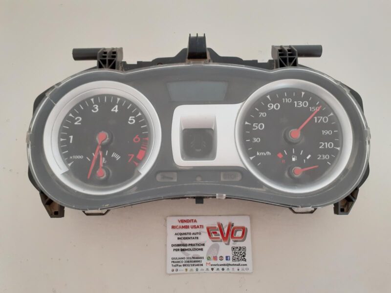 quadro strumenti renault clio III 1.2B 75CV